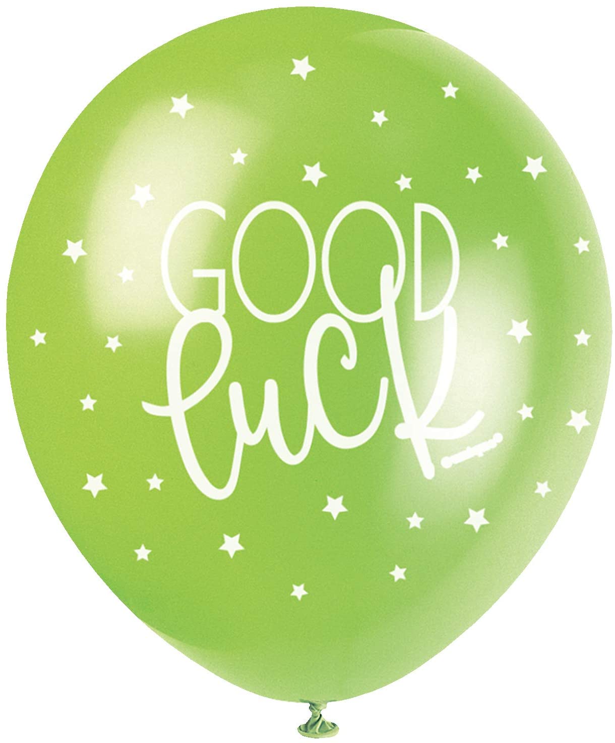 Good Luck Multicolor Latex Balloons (30cm) Pack of 5 - Party Balloons for Celebrations & Decorations, Yellow - Image 2