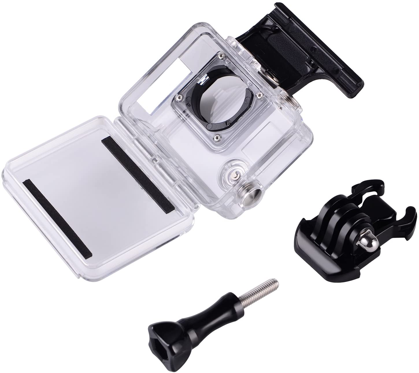 Suptig Protective case Wire Connectable Skeleton Protective Side Open Housing case for GoPro Hero 4 Hero 3+ Hero 3 camera - Image 3