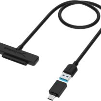 Sabrent USB 3.1 (Type-A) to SSD / 2.5-Inch SATA Hard Drive Adapter [Optimized For SSD, Support UASP SATA III] (EC-SS31)