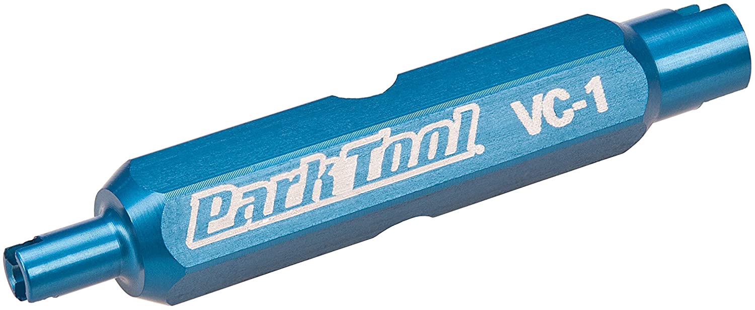 Park Tool VC-1 - Valve Core Tool Tool,Blue, standard size, Black/Silver