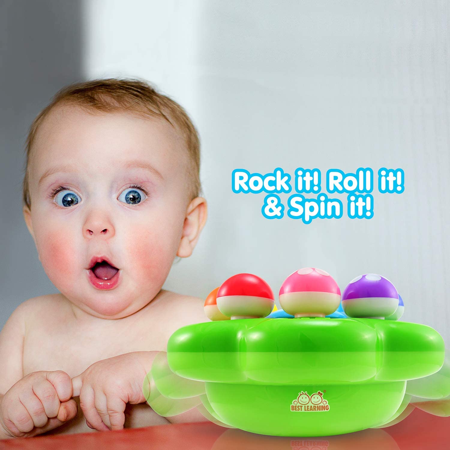 BEST LEARNING Mushroom Garden Interactive Educational LightUp