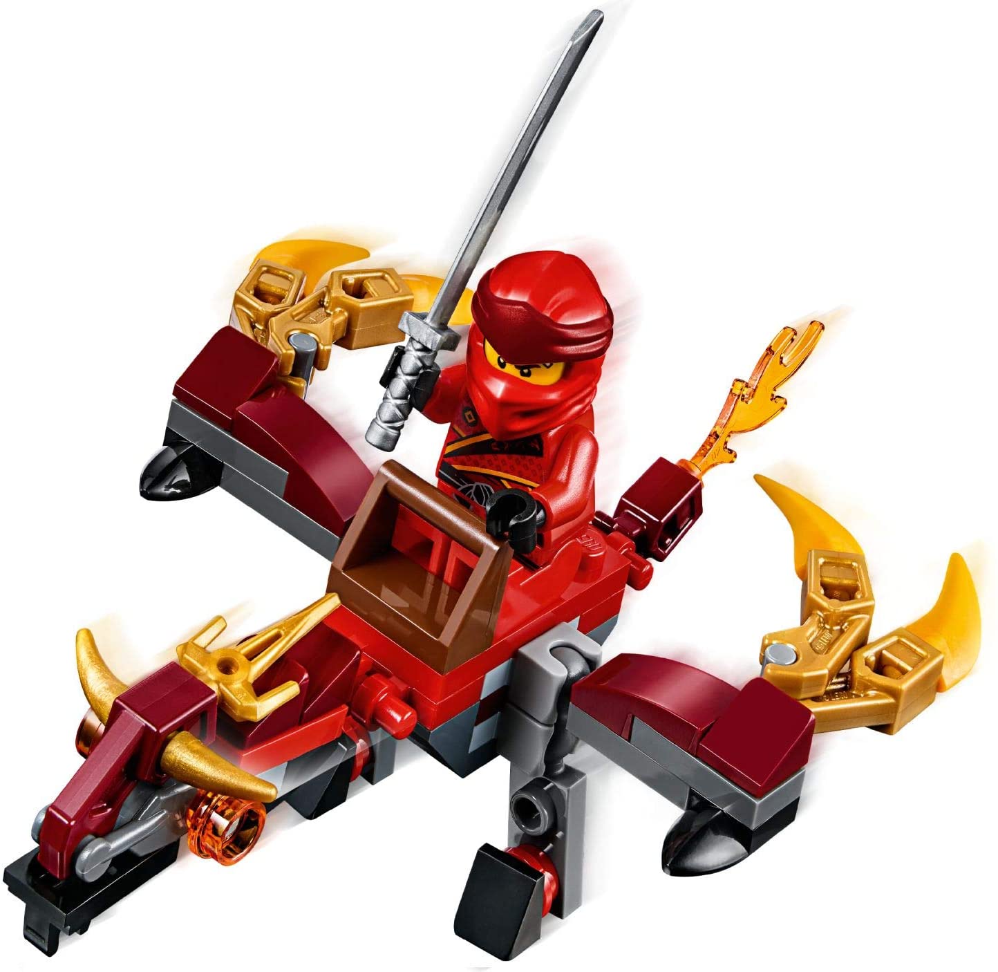 LEGO 30535 Ninjago Fire Flight Polybag (Bagged), Red, S - Image 2