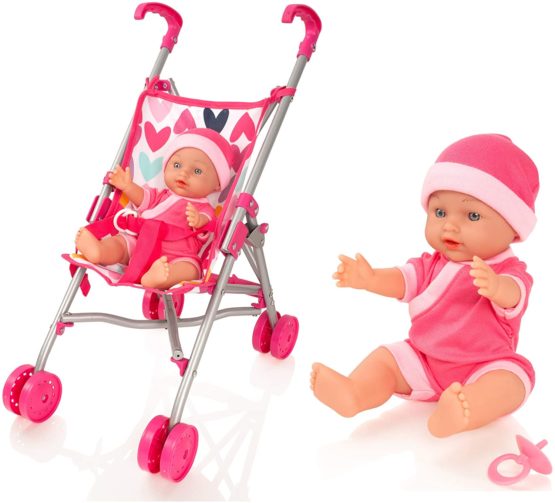 doll pushchair set