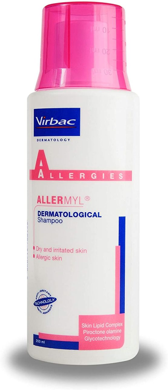 Allermyl Dog Cat Shampoo 200ml Bottle