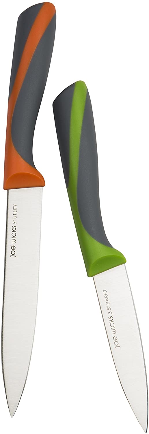 Joe Wicks Japanese Stainless Steel 2 Piece Fruit and Vegetable Knife