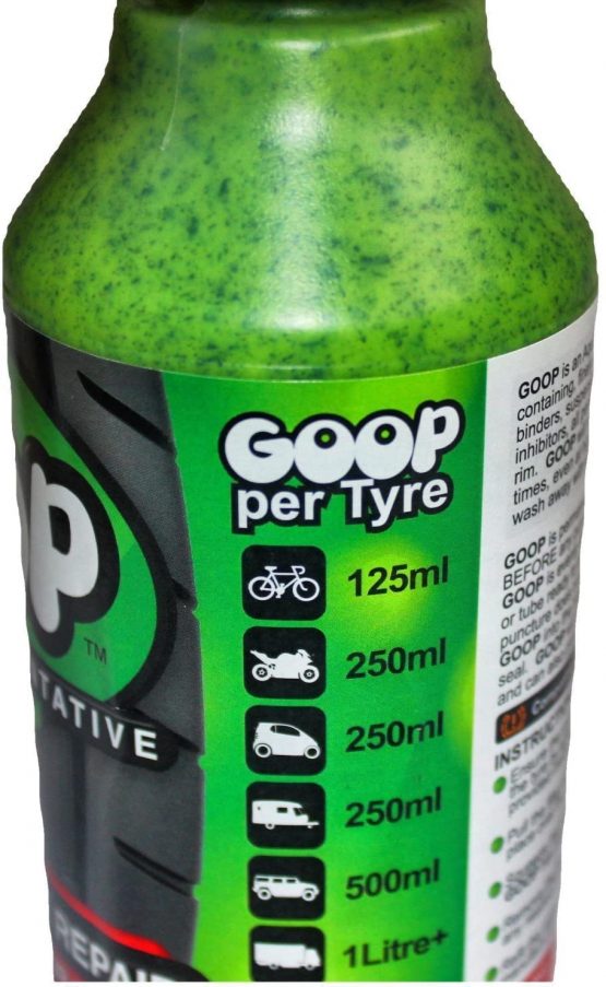 GOOP tyre sealant * 2 X 500ml Bottles * Made in UK - Image 3