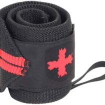 Harbinger Unisex's Redline Weightlifting Line Weight Lifting Wrap, Wrist Stability & Support, Strength Training Equipment, Red/Black, 18"/45cm, Pack of 2, X-Large