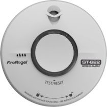 Fireangel ST-622Q 10 Year Thermally Enhanced Optical Smoke Alarm, Multi-Colour