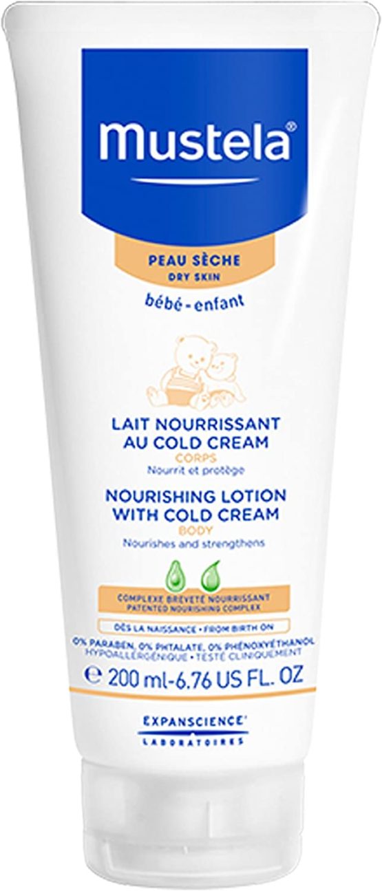 Mustela PS LAIT NOURRISSANT AU COLD CREAM 200 ML/PS VOEDENDE MELK MET COLD CREAM 200 ML