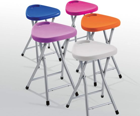 Gedy - TABOURET REPLIABLE ORANGE MERLINO - Gedy - G-CO756700300 - Image 2