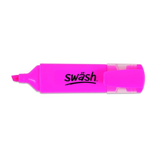Swash Premium Highlighter Pens 48 Pieces, Pink - Image 3