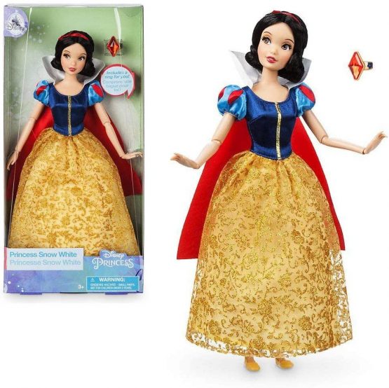 Disney Official Store Snow White Princess Classic Doll With Ring Accessory
