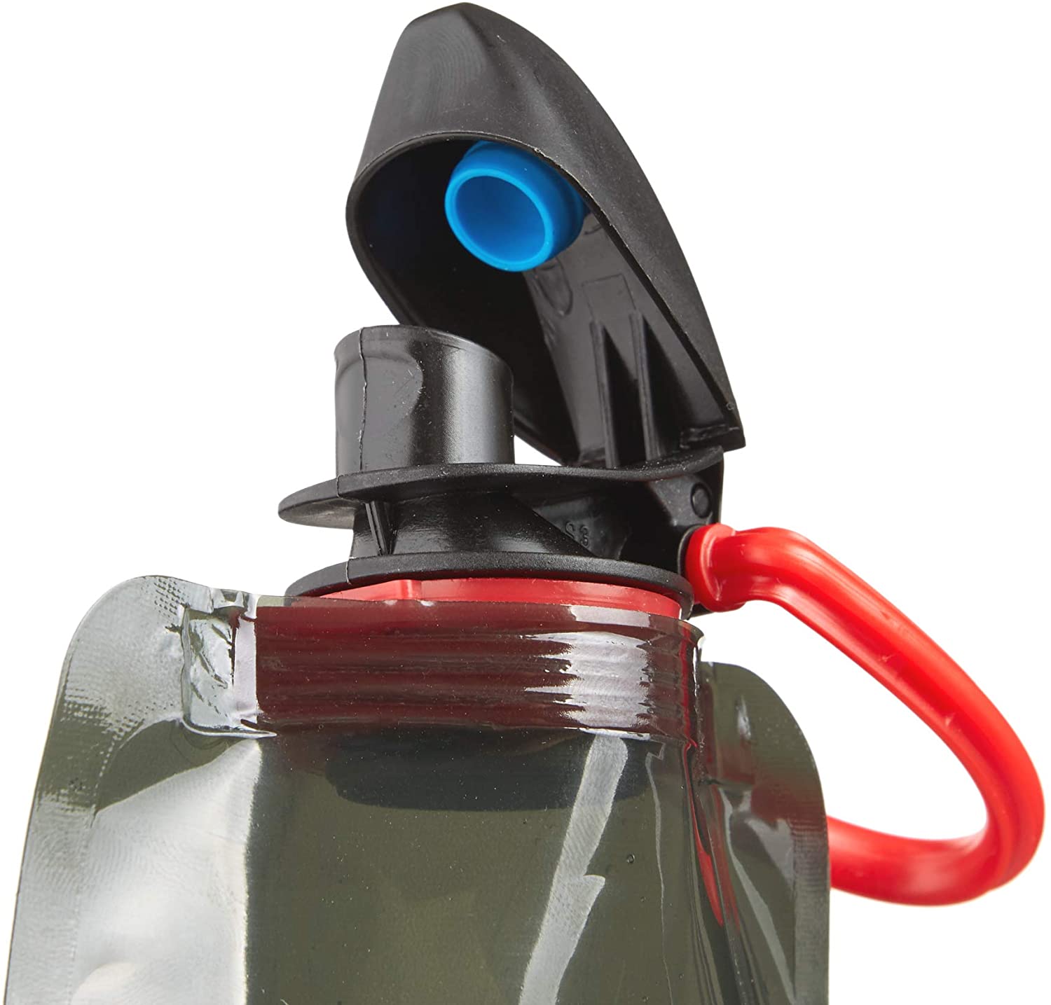 Scarlet Sport Compact Foldable Drinking Bottle (700 ml); Set of 4 Bottles; BPA-Free; Flexible, Rollable, Collapsible, Reusable - Image 4