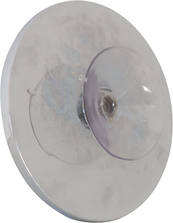 MSV Magnifying Mirror with PAD, Silver, 15.5x14.5 cm - Image 2