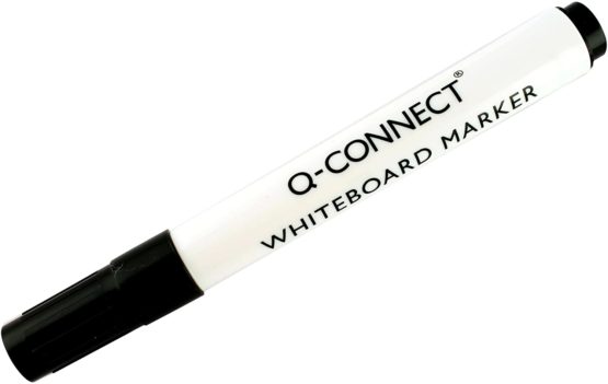 Q-Connect KF26035 Dry Wipe Marker - Black