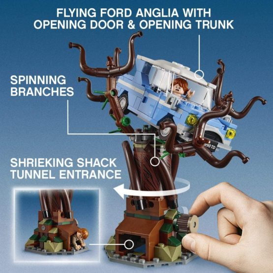 LEGO 75953 Harry Potter Hogwarts Whomping Willow Toy, Wizarding World Fan Gift - Image 3