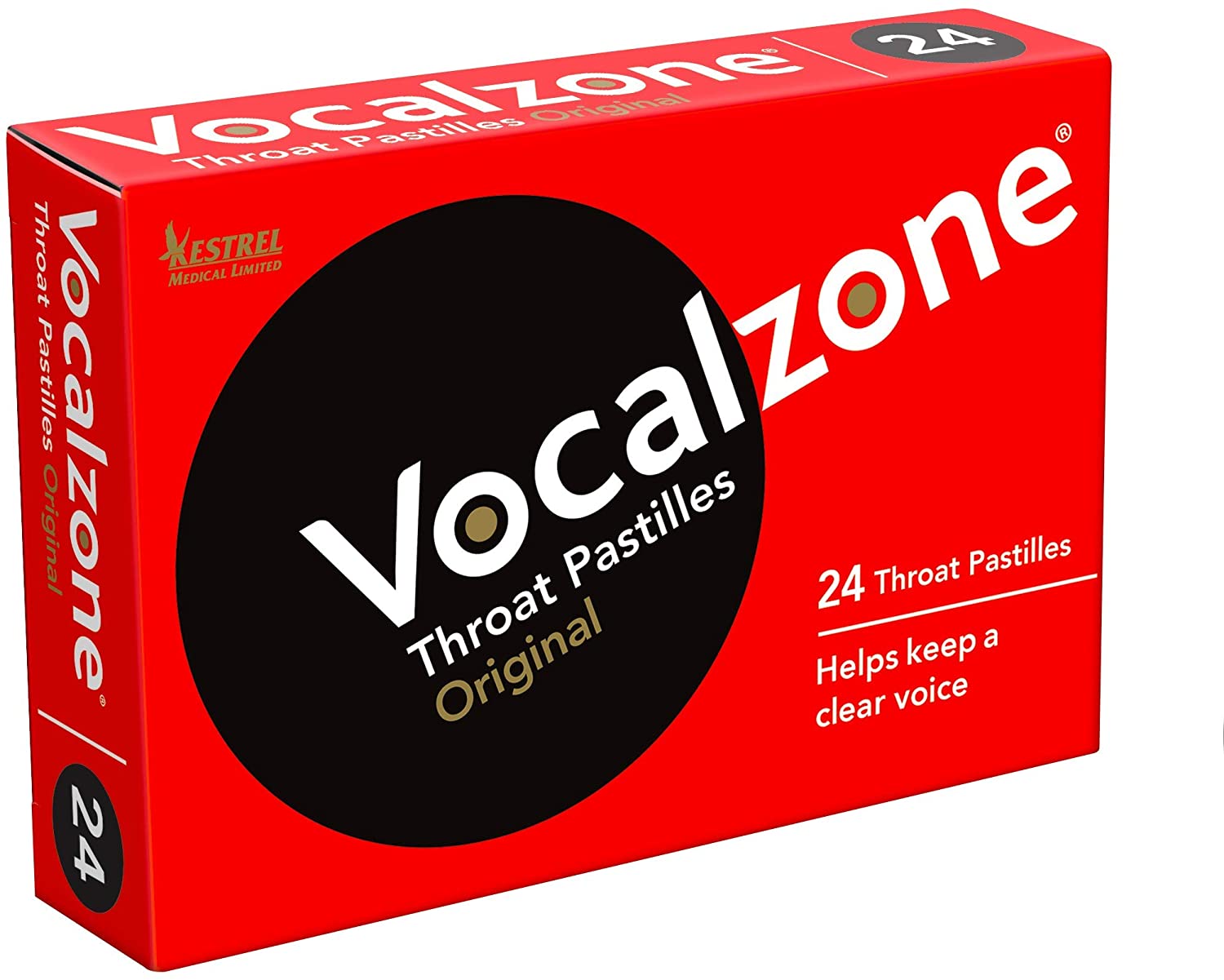 Vocalzone Throat Pastilles, Original 24