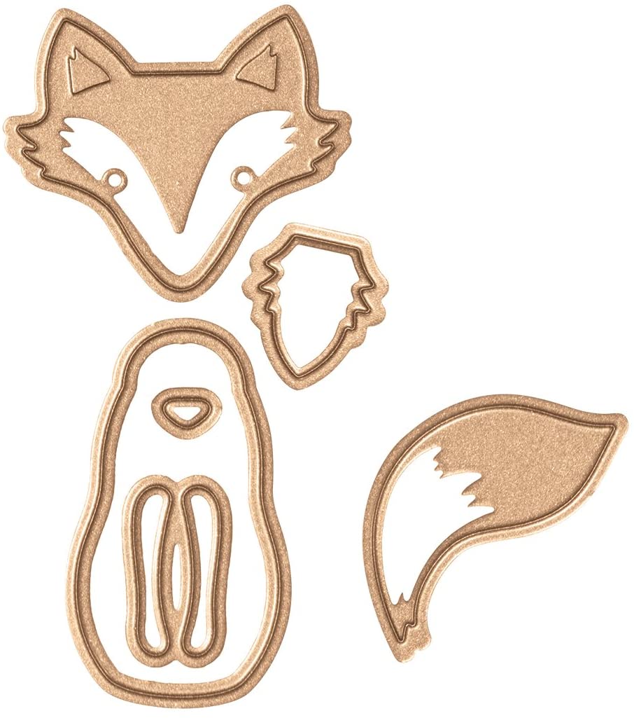 Spellbinders Spellbinders Shapeabilities Die D-Lites-Forest Fox, Multicolor, 0.25 x 8.89 x 17.14 cm - Image 3