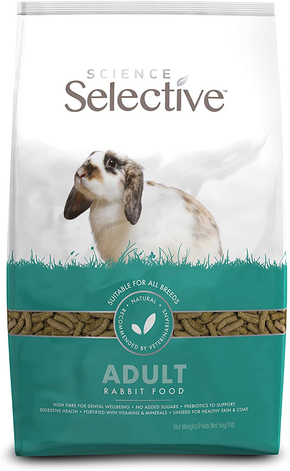 Supreme Science Selective Rabbit Aniseed & Fenugreek 5kg, clear, 5 kg (Pack of 1)