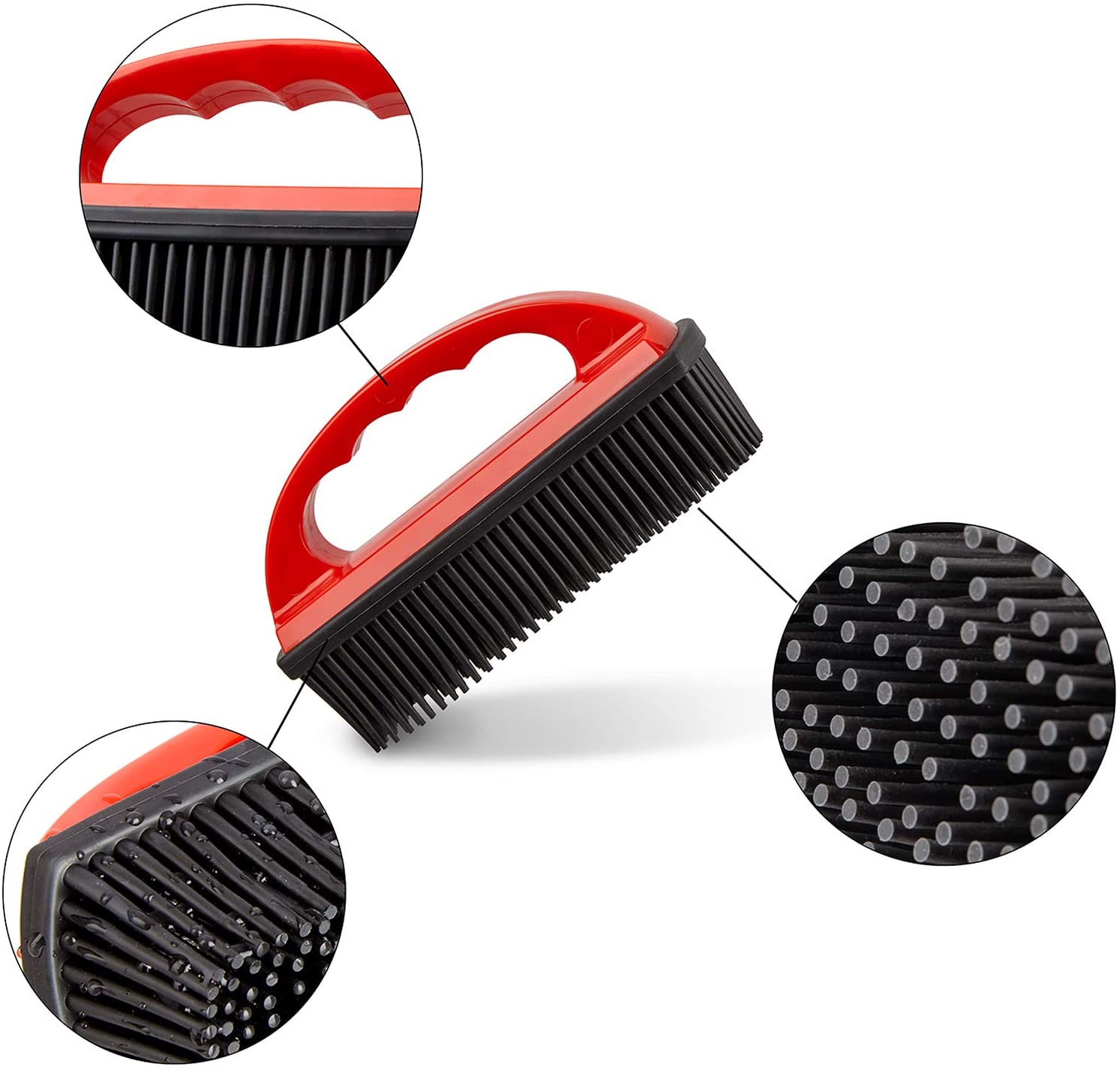 VITAZOO Pet Hair Remover Brush, Remove Cat and Dog Hair from Clothes Carpet Furniture Car - Image 3