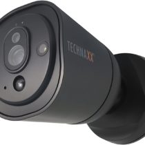 Technaxx Security Wireless WiFi IP Camera 720P Indoor, Outdoor, Black (TX-55)