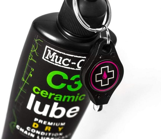 Muc-Off 872 C3 Ceramic Dry Chain Lube, 120 Millilitres - Premium Bike Chain Lubricant With UV Tracer Dye - Formulated For Dry And Dusty Weather Conditions - Image 3