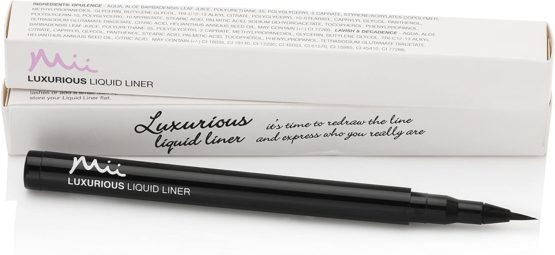 Mii Cosmetics Luxurious Liquid Liner - Blue Liquid Eye Liner - Opulence 01 - Image 2