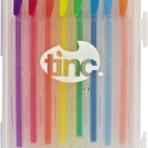 Flourolicious Fruit Scented Neon Liquid Gel Pens for Kids | for Use at School & Home - A Range of 8 Colours with a Fruity Fragrance | Girls & Boys | Fluorescent Colours, FLOURO
