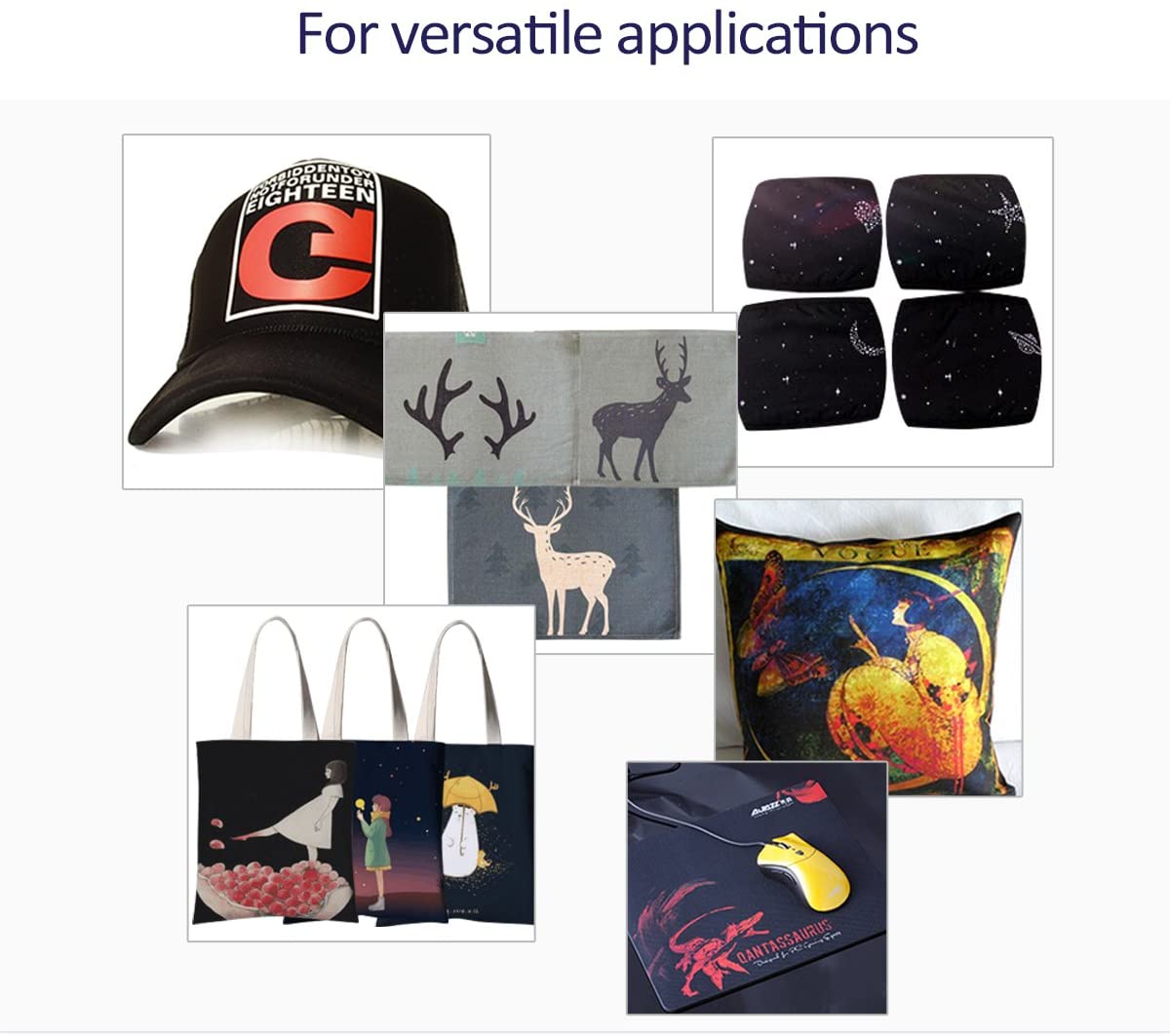 KOALA Premium Inkjet Iron On T Shirt Transfer Paper for Black and Dark Fabrics x 10 Sheets, A4. Vivid, Long-Lasting Images. Easy to Use - Image 4