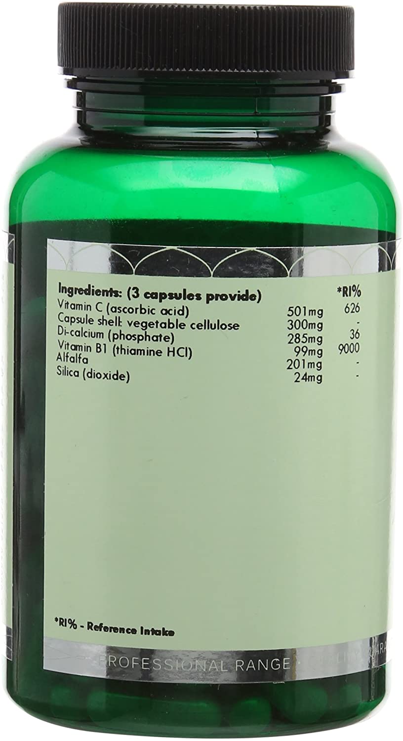 GUK - B1, C & Calcium Phosphate Formula Capsules - Non-GMO, Made in the UK - G&G Vitamins, 120 count (Pack of 1) - Image 3