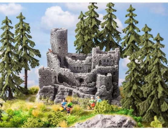 Noch 58609 Castle Ruin 15,5 x 10 cm, 12 cm high, Coloured