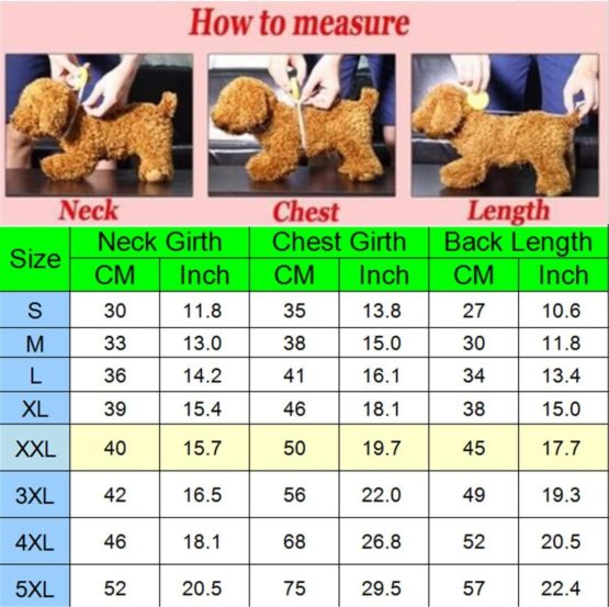 Idepet(TM Pet Dog Winter Coat Waterproof Clothes for Small Medium large Pet Dog Cat Size S M L XL XXL 3XL 4XL 5XL (XL, Pink) - Image 3