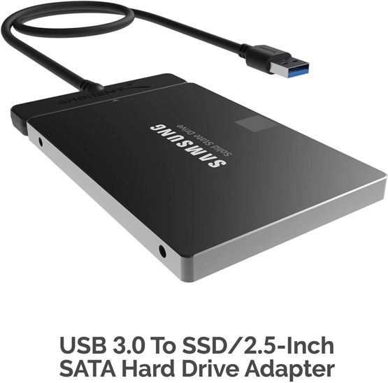 Sabrent USB 3.0 to SSD / 2.5-Inch SATA I/II/III Hard Drive Adapter (EC-SSHD) - Image 3