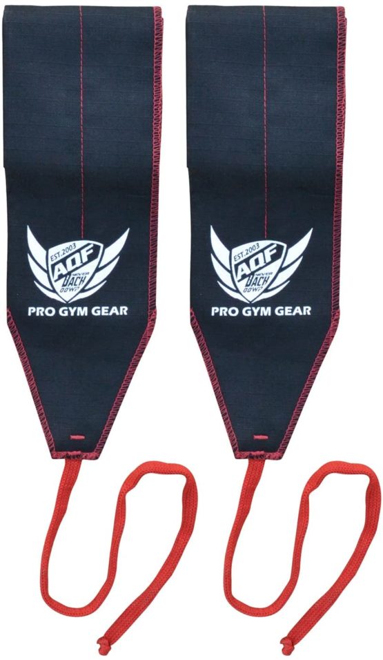 AQF Wrist Wraps Weight Lifting Straps Gym Training Support Strenght Wraps 35" Long, 3" Wide Cotton Mulitcolor