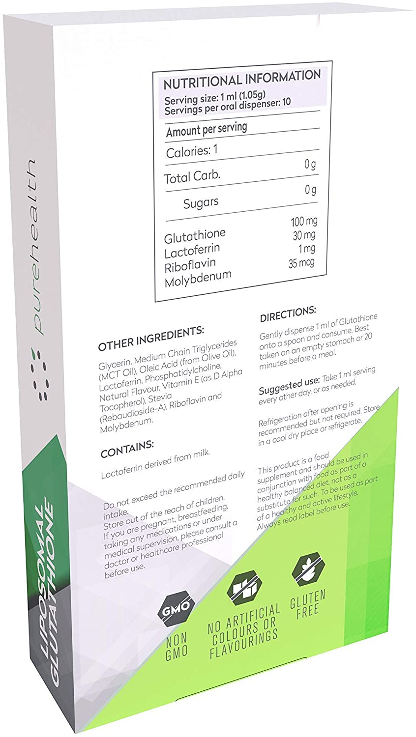 The Most Bioavailable Liposomal Glutathione on The Market 30 Vials Unique Patented Formula for Rapid Absorption - Image 3