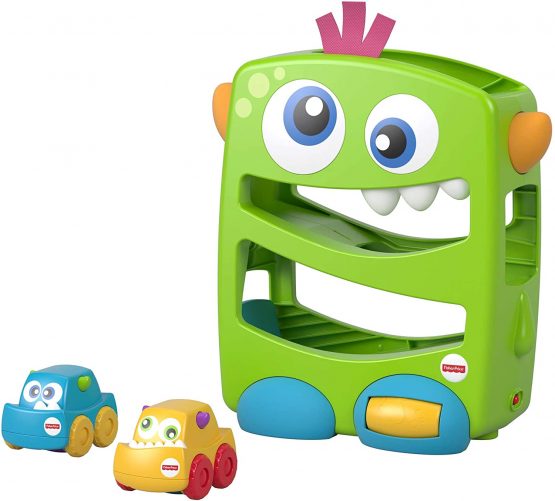 Fisher-Price Monster Trucks Racing Ramp, Vehicle Playset for Baby