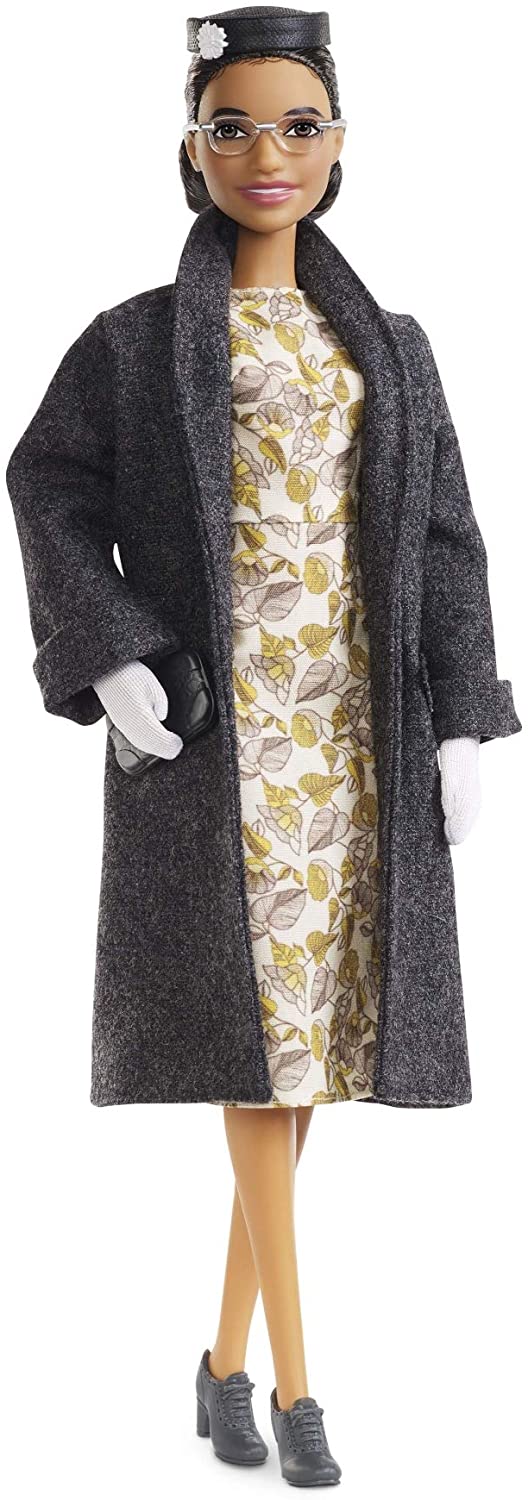Barbie Inspiring Women Rosa Parks Doll, Multicoloured, Medium