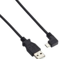 StarTech Right Angle Micro USB Cable – 1 ft / 0.5m – 90 degree – USB Cord – USB Charger Cable – USB to Micro USB Cable (USBAUB50CMRA),White