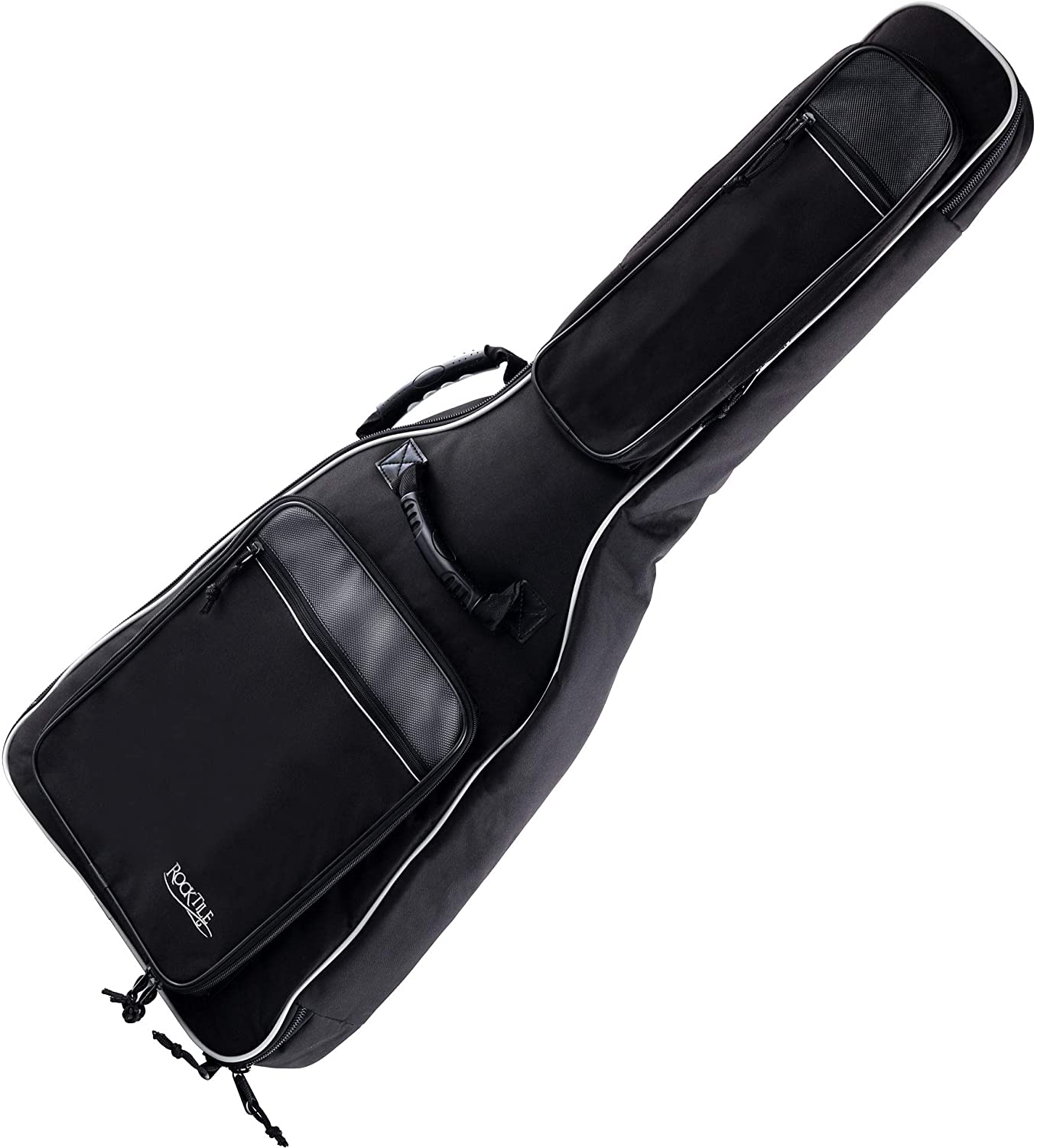 Rocktile Classical Guitar Gig Bag Deluxe Padded + Backpack Straps Black