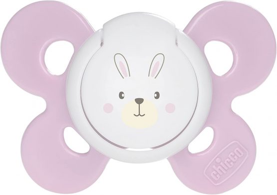 Chicco 000749111000 "Physio Comfort" Teat 0-6 Months, Silicone, Pack of 1, Pink - Image 2
