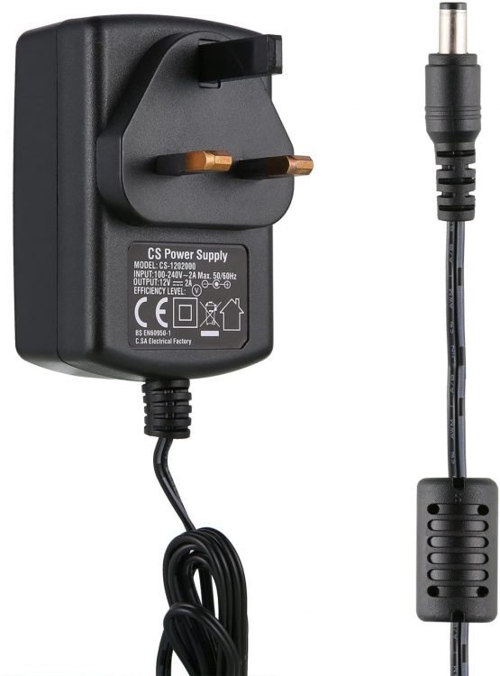 SANNCE Surveillance 2A 2000mA Max AC to DC 12V Power Adapter Supply for Security DVR CCTV Camera System …