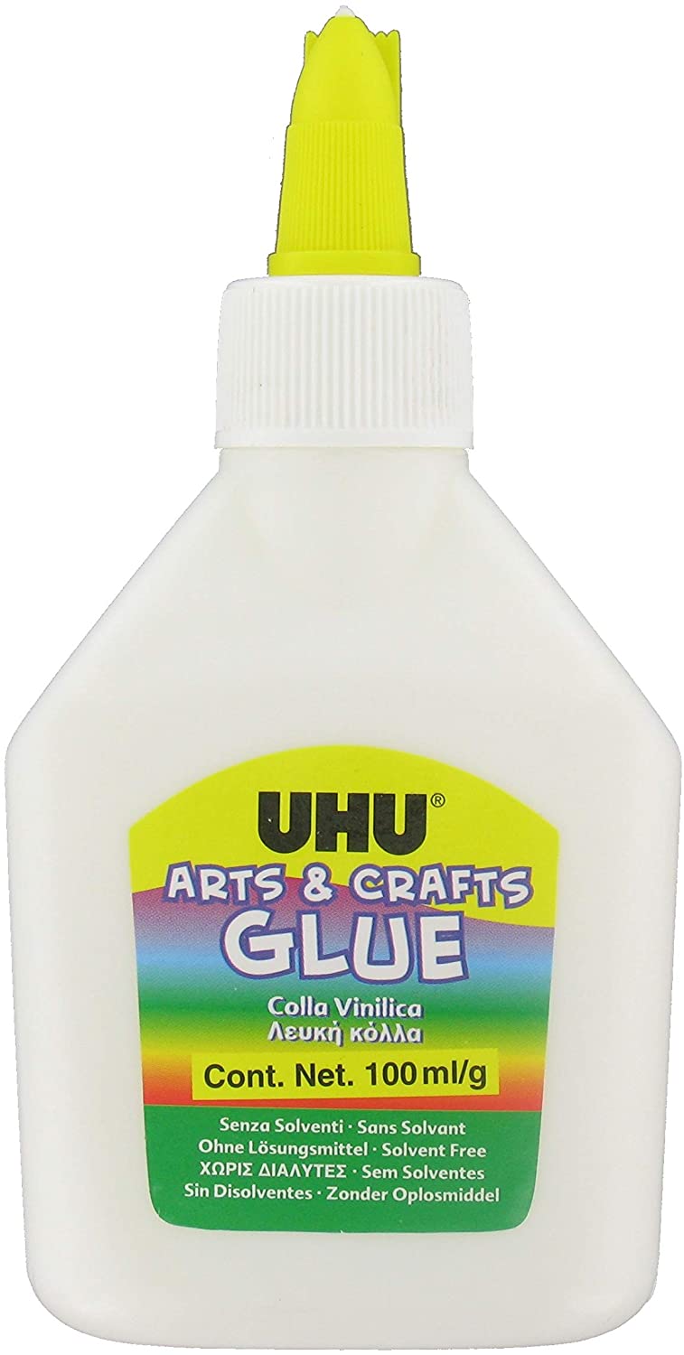 UHU YC ARTS & CRAFTS GLUE 100ML BLISTER, Clear, 100 ml - Image 2