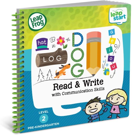 LeapFrog 21508 LeapStart Preschool Read and Write and Communication Skills Activity Book - Image 2