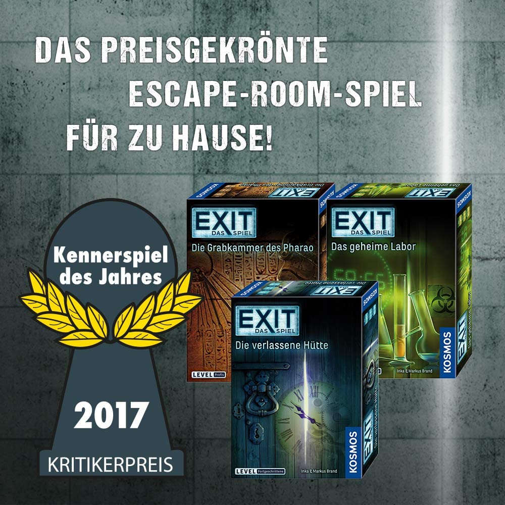 KOSMOS 694227 EXIT®, Das Spiel, Das mysteriöse Museum, Level: Einsteiger, Escape Room Spiel - Image 4