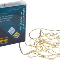 Idena 31118 LED Micro Fairy Lights with 20 LEDs in Warm White with 6 Hour Timer Function, Battery Operated, Approx. 2.2 m Long, for Parties, Christmas, Decoration, Wedding, Mood Light