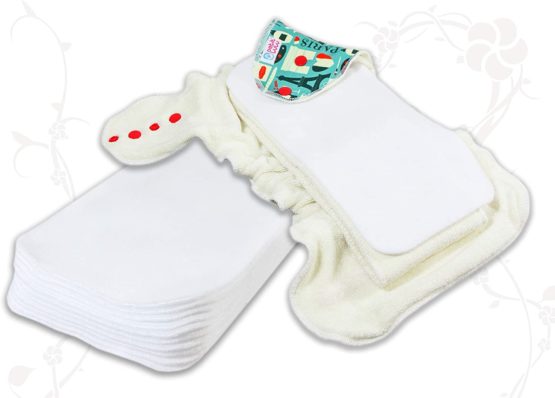 Petit Lulu Fleece Liner for Cloth Nappies | Reusable & Washable | Made in Europe (10 Pack) - Image 2