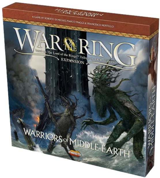Ares Games | Warriors of Middle-Earth: War of the Ring exp | Board Game | Ages 14+ | 2 to 4 Players | 150 to 180 Minutes Playing Time