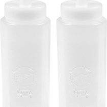 Wilton 2 Pack Mini Melting Bottle, White, 5.1 x 5.1 x 15.2 cm