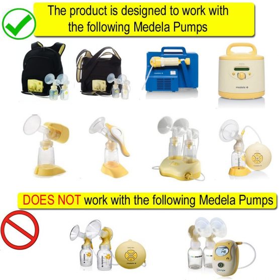 Maymom New Membranes for Medela Breastpump 8-Pk Part # 87088, PIS - Image 2