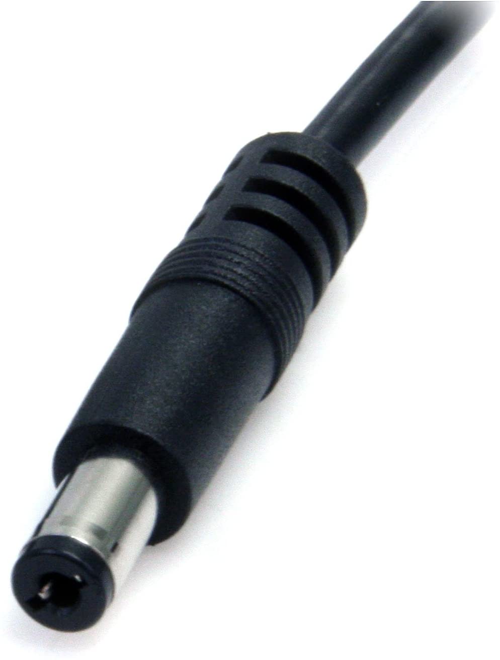 StarTech.com 3ft (91cm) USB to Type M Barrel Cable, USB to 5.5mm 5V DC Power Cable, Molded USB to Barrel Jack 5V DC Plug - Image 3
